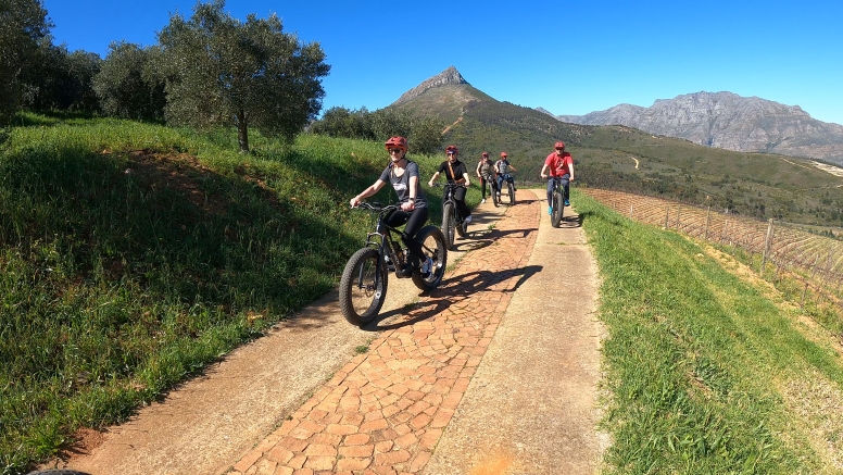 Banhoek Half Day E Vinebike Tour Stellenbosch image 4