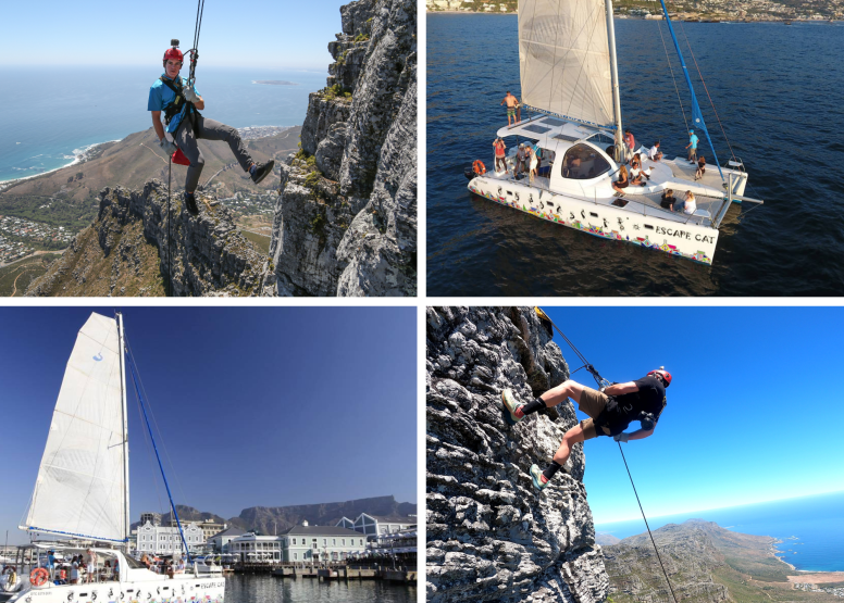 Abseil and Boat Cruise Adventure Combo Cape Town image 1