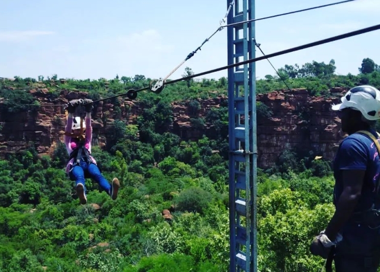 Adventure Combo Zipline Archery Air Rifle and Braai image 2