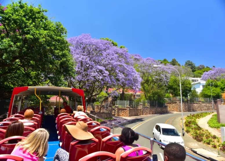 City Sightseeing Johannesburg Hop on Hop off red bus image 1