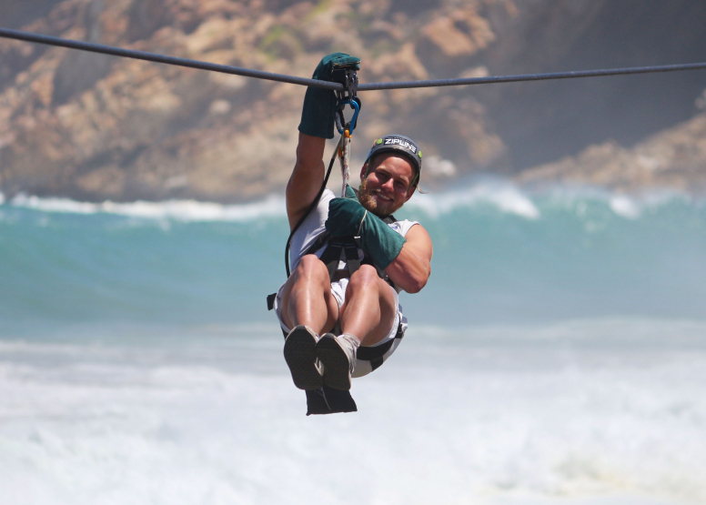 Mossel Bay Zipline, activity in