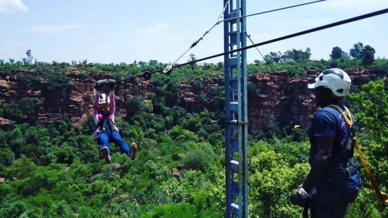 Adventure Combo Zipline Archery Air Rifle and Braai image 2