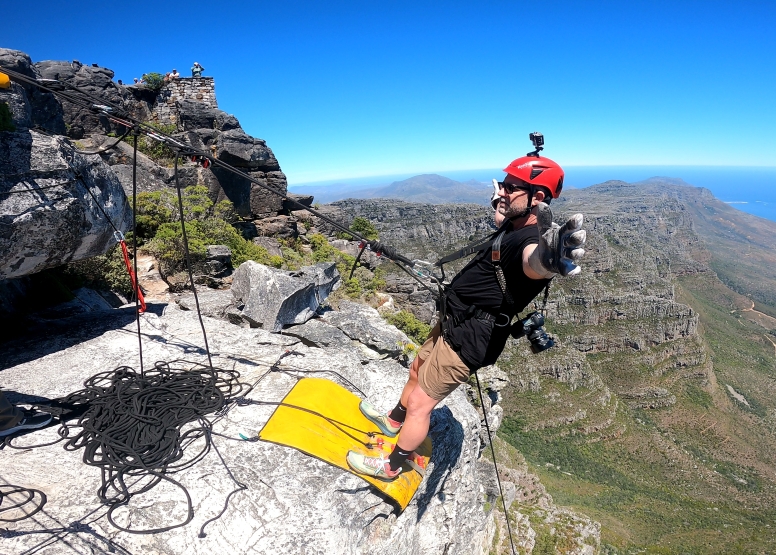 Abseil Shark Cage Diving and Whale Watching Adventure Combo Cape Town image 6