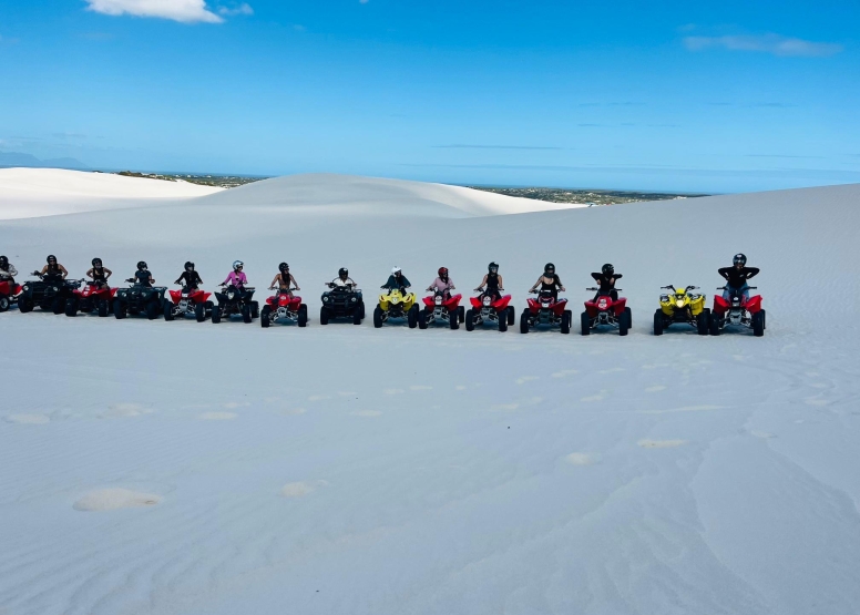 1 Hour White Dunes Quad Bike and Photo Adventure Atlantis image 3