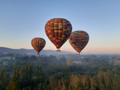 hot air balloon safari hartbeespoort