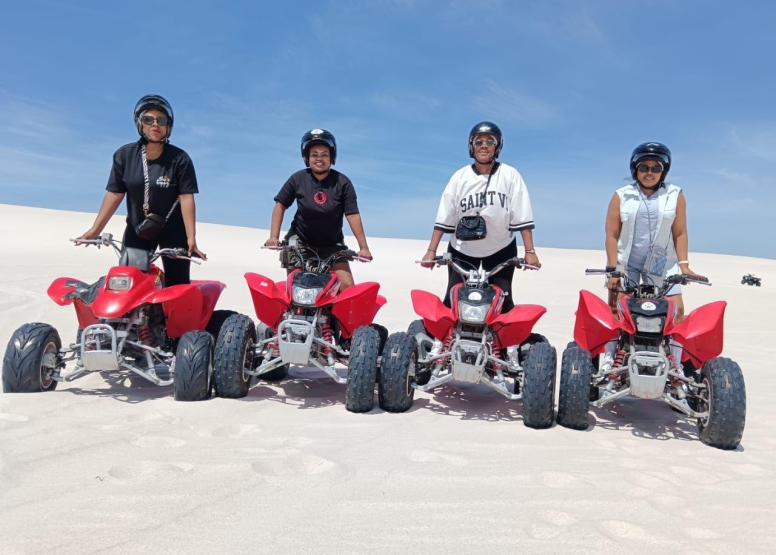 1 Hour White Dunes Quad Bike and Photo Adventure Atlantis image 17