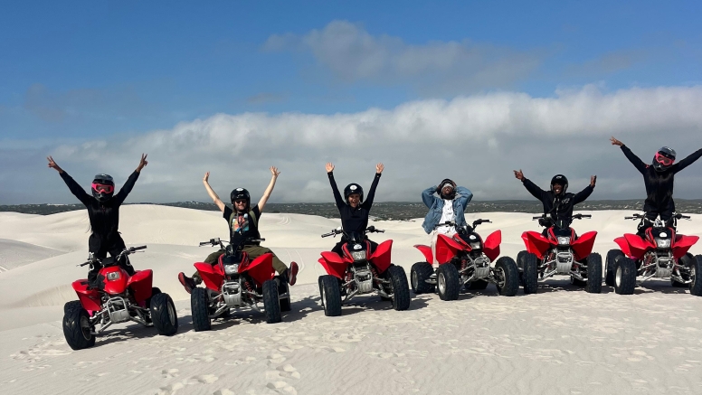 1 Hour White Dunes Quad Bike and Photo Adventure Atlantis image 16