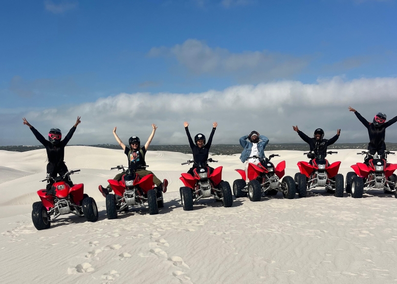 1 Hour White Dunes Quad Bike and Photo Adventure Atlantis image 16