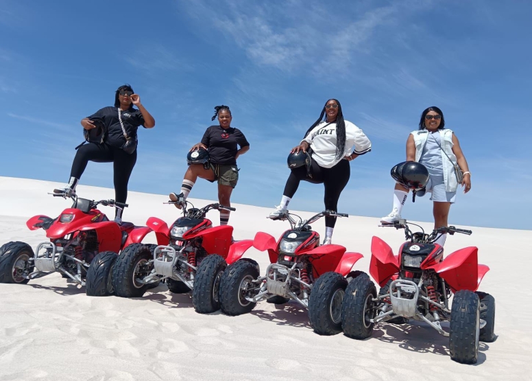 1 Hour White Dunes Quad Bike and Photo Adventure Atlantis image 19