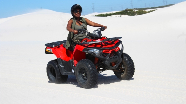 30 Min Atlantis White Sands Quad Bike Adventure image 8