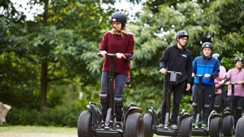 Segway Introductory Ride, The Crags image 2
