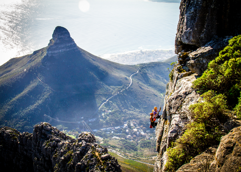 Abseil Table Mountain (112m) image 2